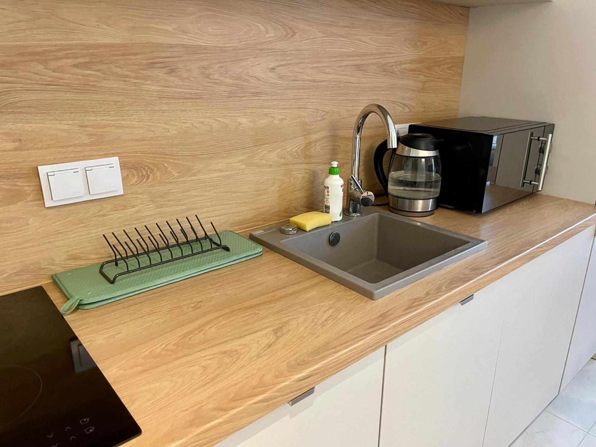 דירות ורשה Time&House Pileckiego Przy Centrum Onkologi I Klinice Novum Apartament Na Wylacznosc Pokoj,Sypialnia,Lozko, Lazienka,Kuchnia מראה חיצוני תמונה