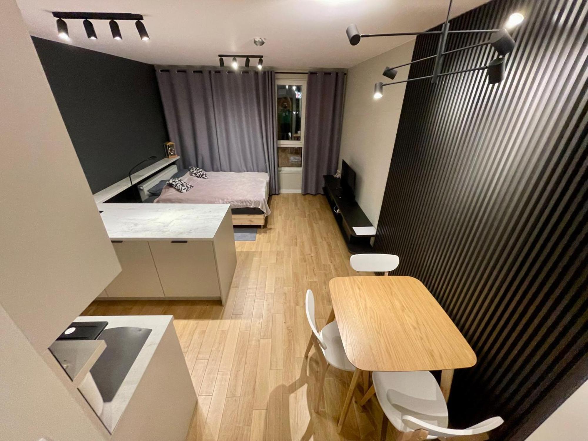 דירות ורשה Time&House Pileckiego Przy Centrum Onkologi I Klinice Novum Apartament Na Wylacznosc Pokoj,Sypialnia,Lozko, Lazienka,Kuchnia מראה חיצוני תמונה