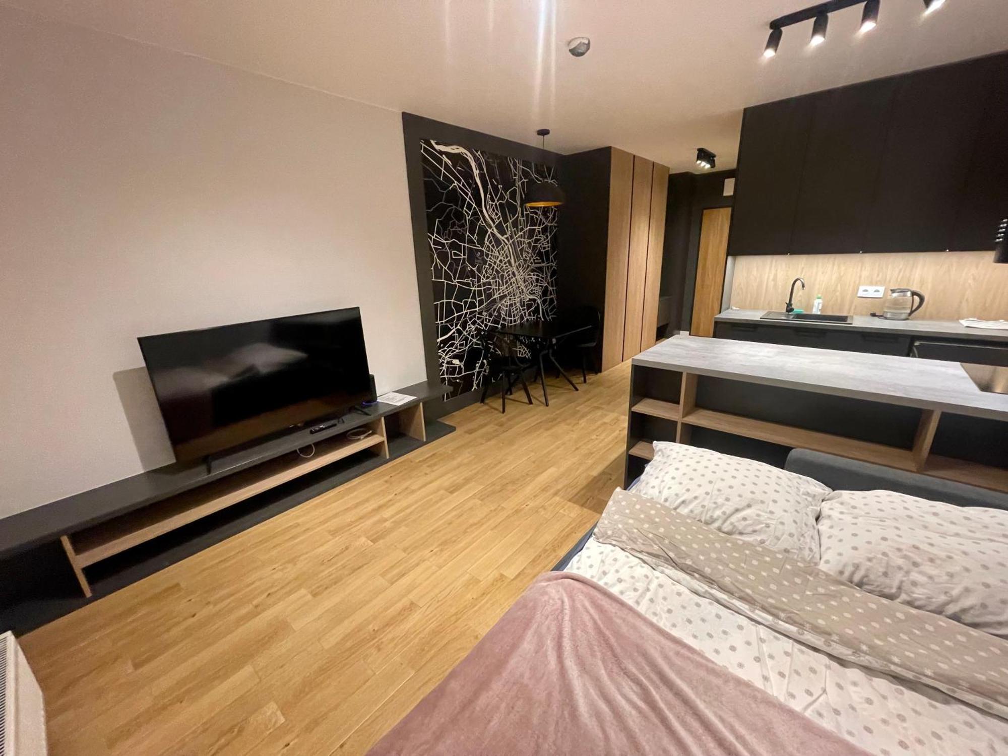 דירות ורשה Time&House Pileckiego Przy Centrum Onkologi I Klinice Novum Apartament Na Wylacznosc Pokoj,Sypialnia,Lozko, Lazienka,Kuchnia מראה חיצוני תמונה