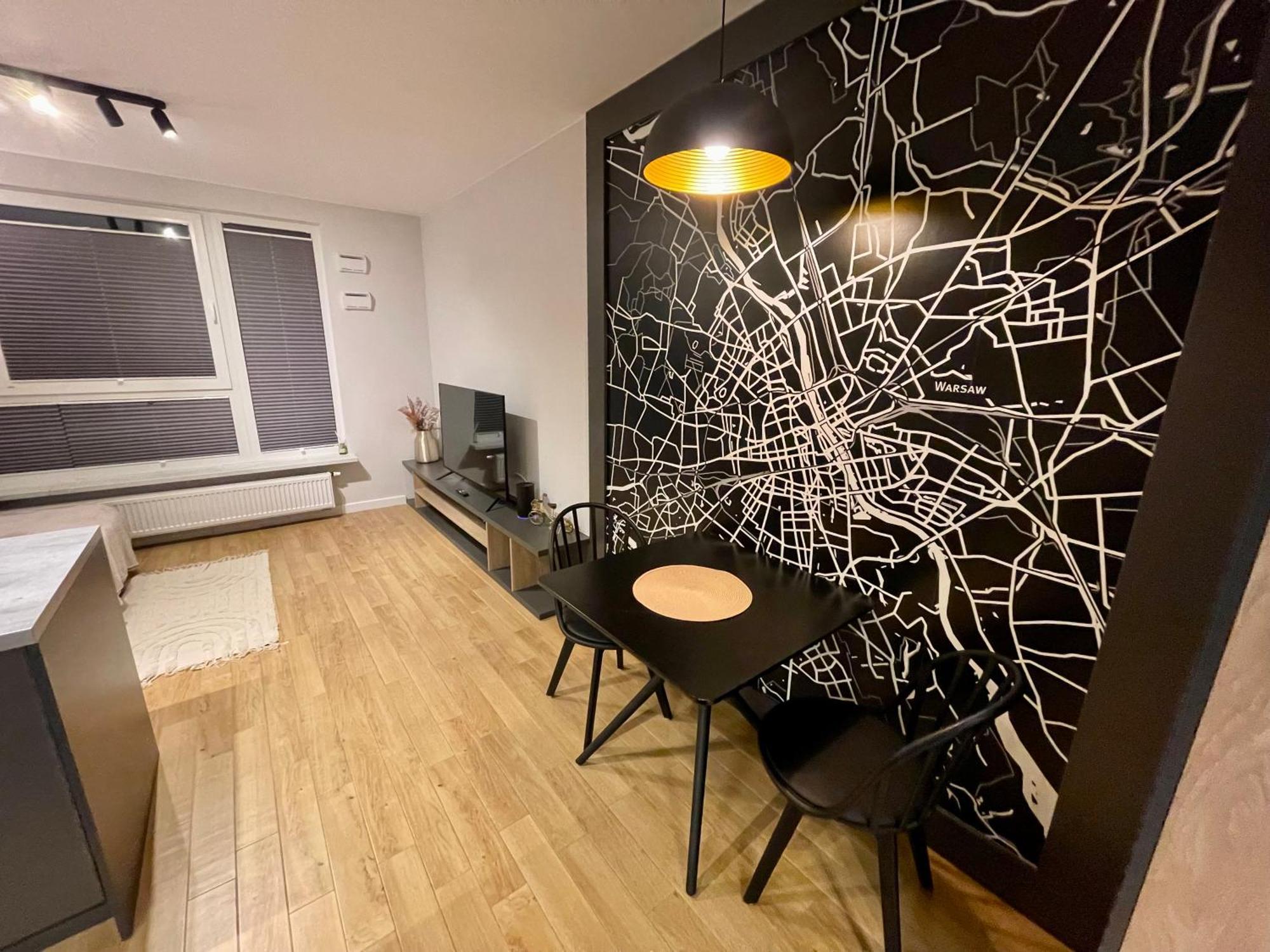 דירות ורשה Time&House Pileckiego Przy Centrum Onkologi I Klinice Novum Apartament Na Wylacznosc Pokoj,Sypialnia,Lozko, Lazienka,Kuchnia מראה חיצוני תמונה