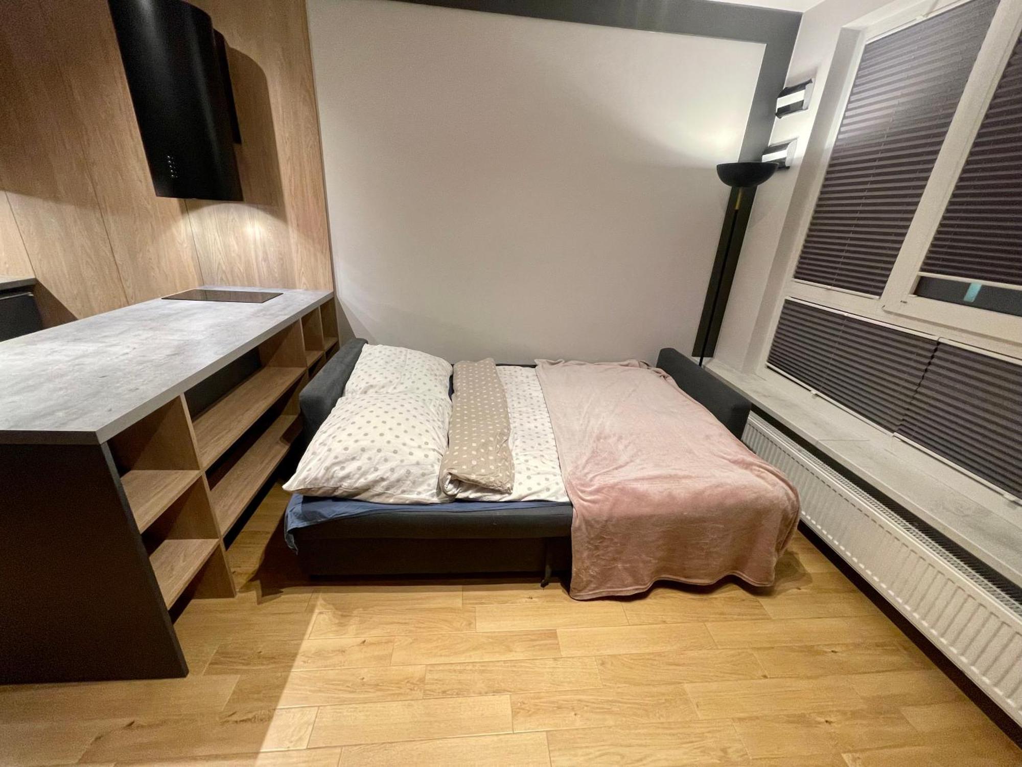 דירות ורשה Time&House Pileckiego Przy Centrum Onkologi I Klinice Novum Apartament Na Wylacznosc Pokoj,Sypialnia,Lozko, Lazienka,Kuchnia מראה חיצוני תמונה